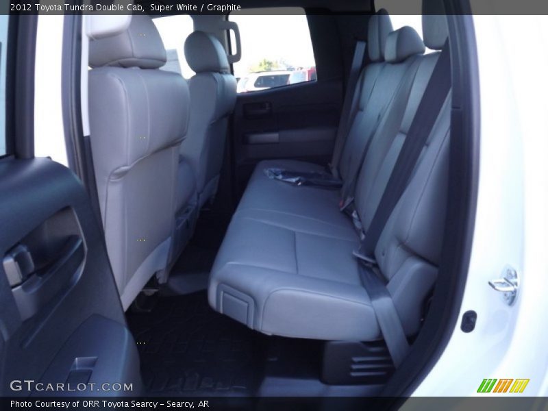 Super White / Graphite 2012 Toyota Tundra Double Cab