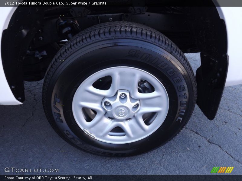 Super White / Graphite 2012 Toyota Tundra Double Cab