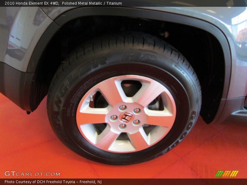 Polished Metal Metallic / Titanium 2010 Honda Element EX 4WD