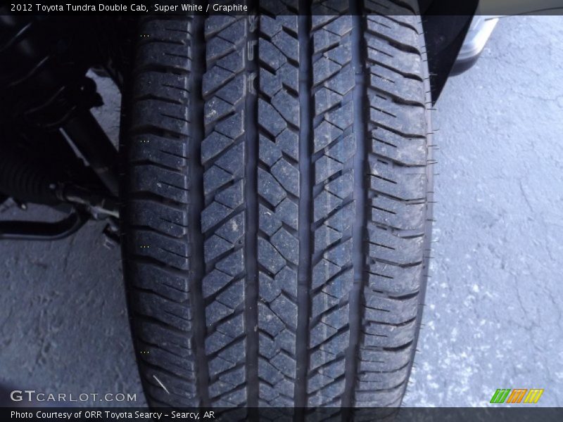 Super White / Graphite 2012 Toyota Tundra Double Cab