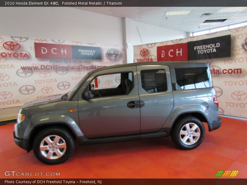 Polished Metal Metallic / Titanium 2010 Honda Element EX 4WD