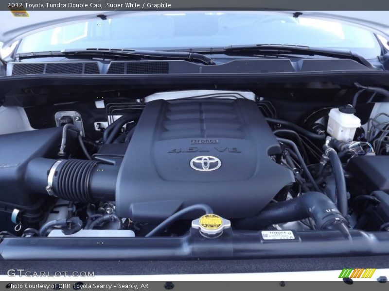 Super White / Graphite 2012 Toyota Tundra Double Cab