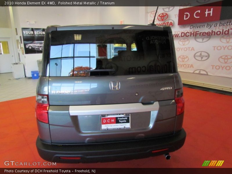 Polished Metal Metallic / Titanium 2010 Honda Element EX 4WD
