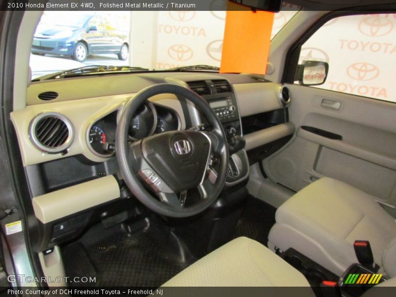 Polished Metal Metallic / Titanium 2010 Honda Element EX 4WD