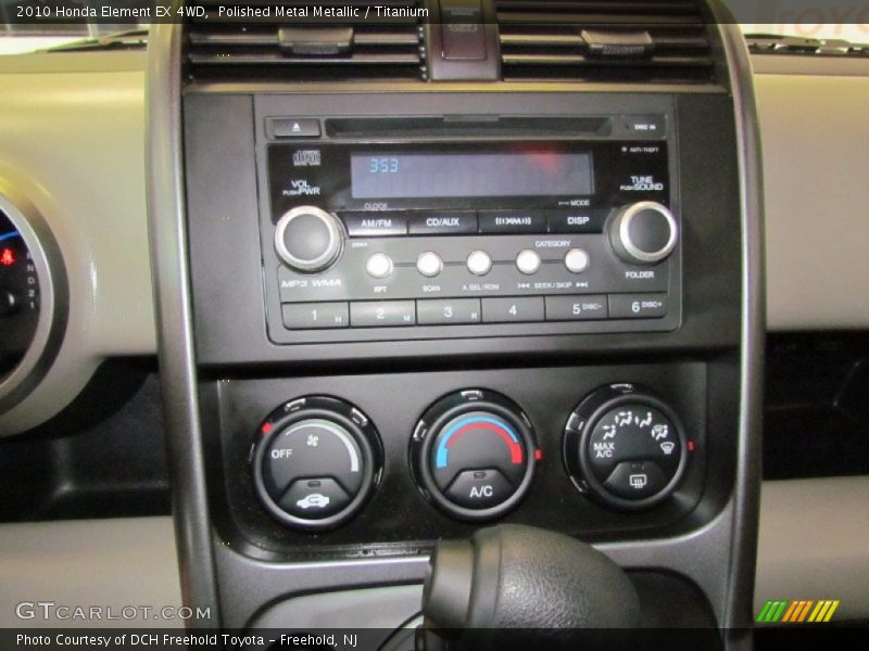 Controls of 2010 Element EX 4WD