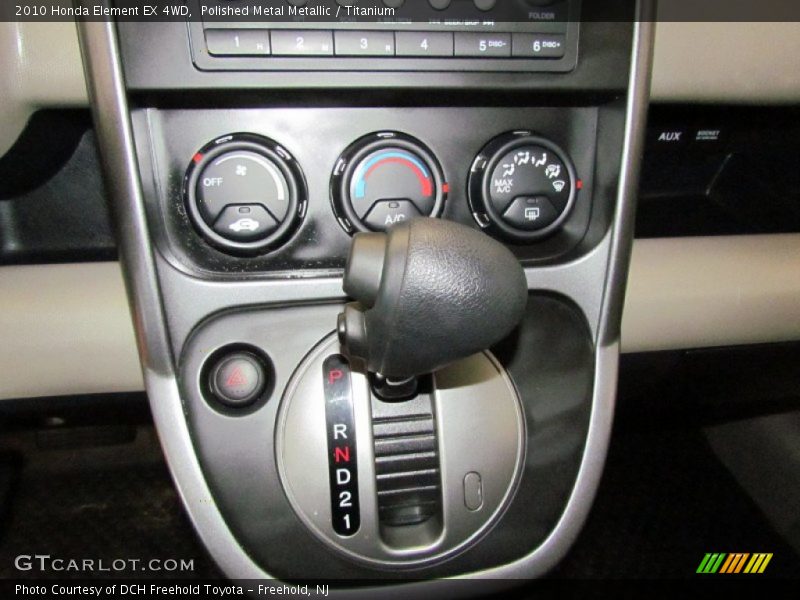 Polished Metal Metallic / Titanium 2010 Honda Element EX 4WD