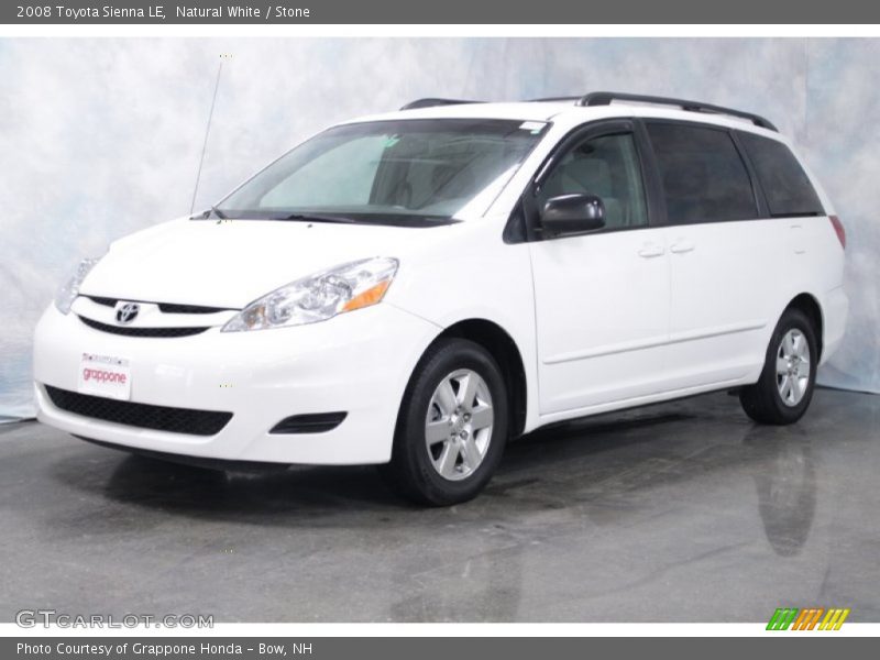 Natural White / Stone 2008 Toyota Sienna LE