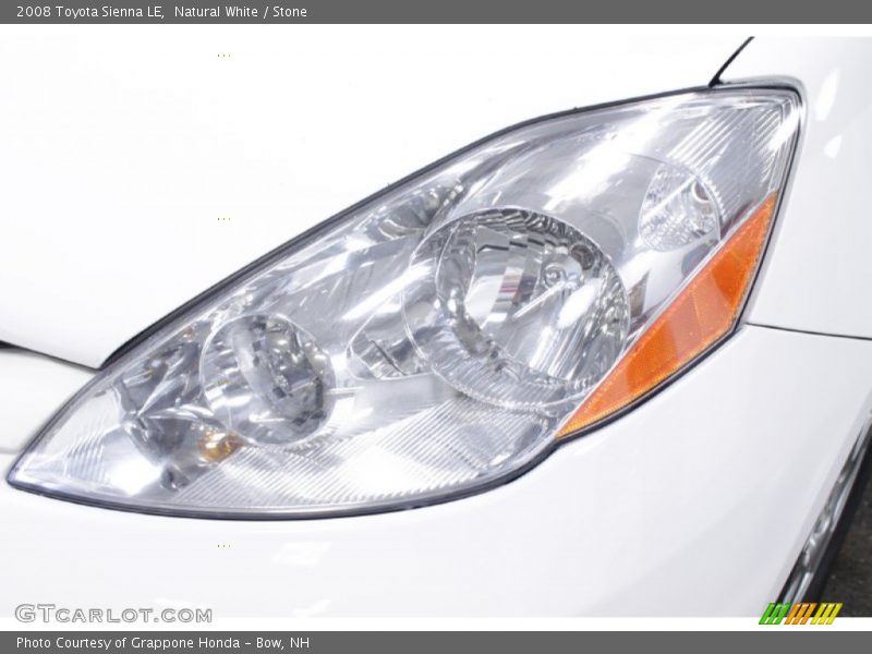 Natural White / Stone 2008 Toyota Sienna LE