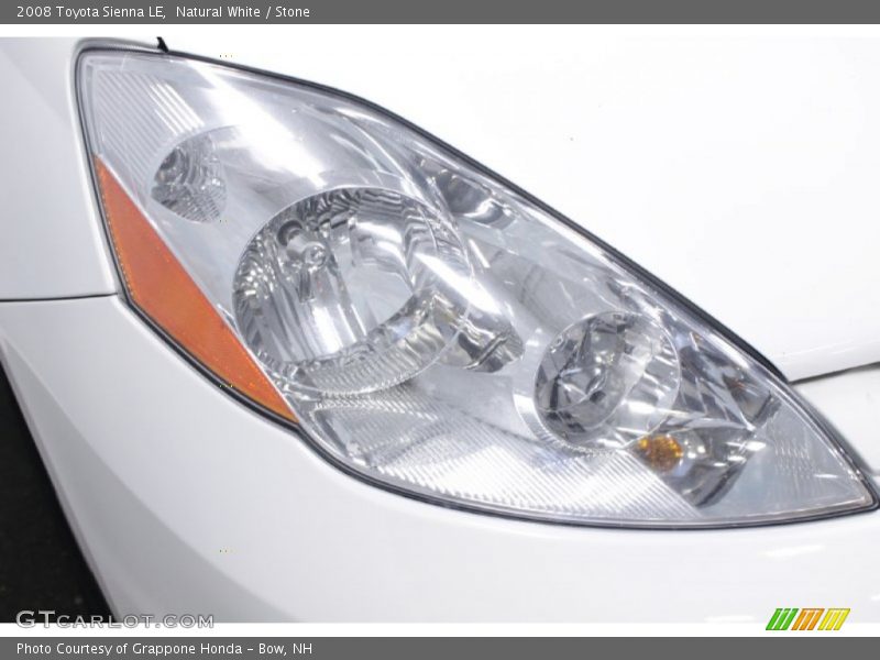 Natural White / Stone 2008 Toyota Sienna LE