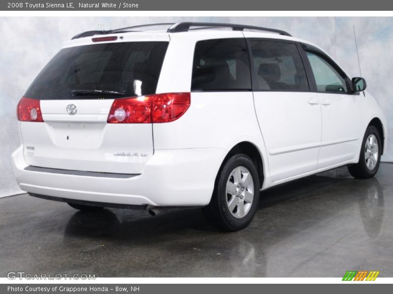 Natural White / Stone 2008 Toyota Sienna LE