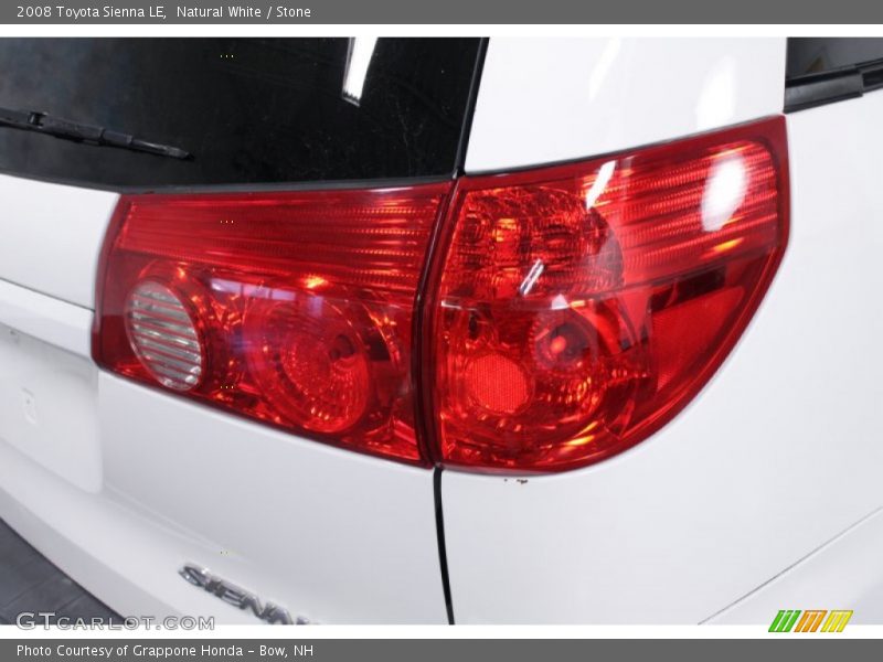 Natural White / Stone 2008 Toyota Sienna LE