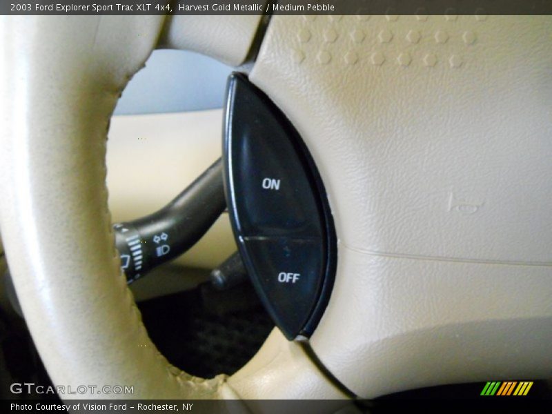 Harvest Gold Metallic / Medium Pebble 2003 Ford Explorer Sport Trac XLT 4x4