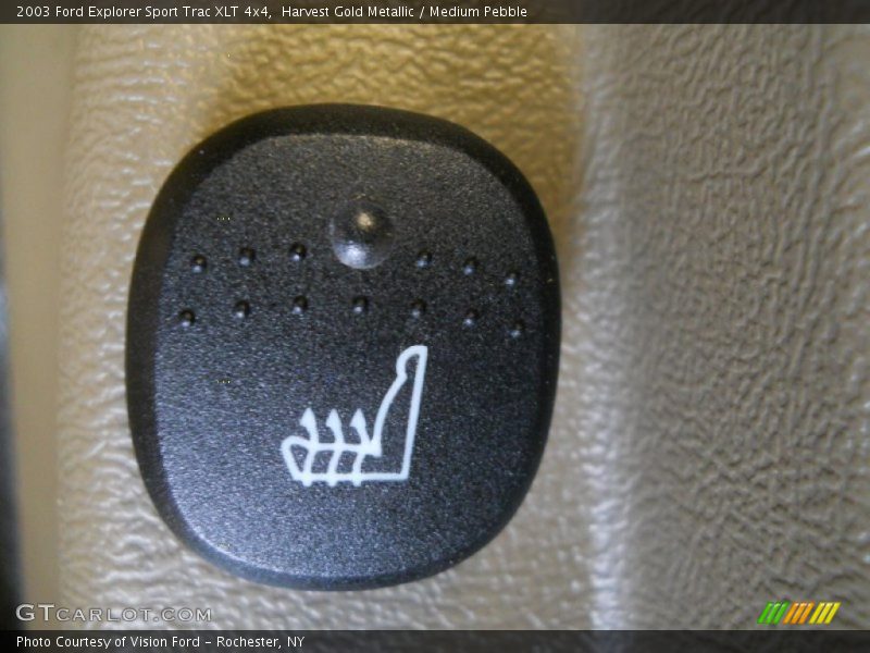Harvest Gold Metallic / Medium Pebble 2003 Ford Explorer Sport Trac XLT 4x4