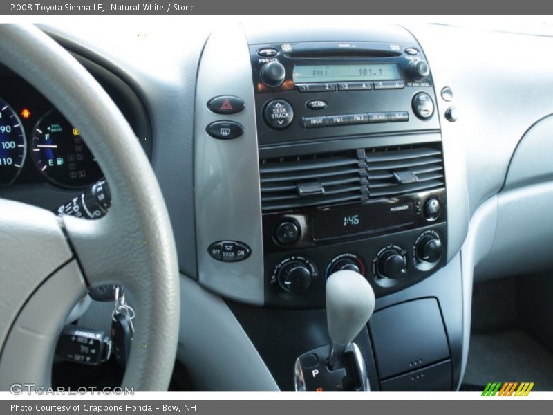 Natural White / Stone 2008 Toyota Sienna LE