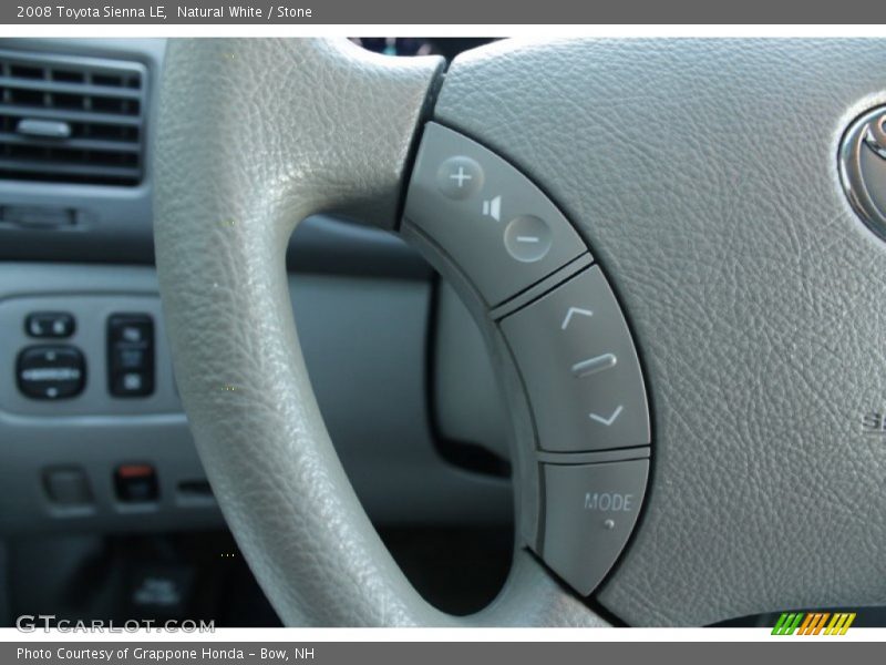 Natural White / Stone 2008 Toyota Sienna LE