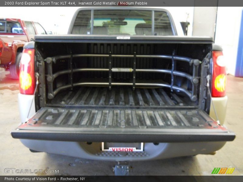 Harvest Gold Metallic / Medium Pebble 2003 Ford Explorer Sport Trac XLT 4x4