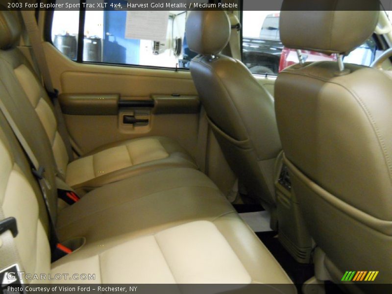 Harvest Gold Metallic / Medium Pebble 2003 Ford Explorer Sport Trac XLT 4x4