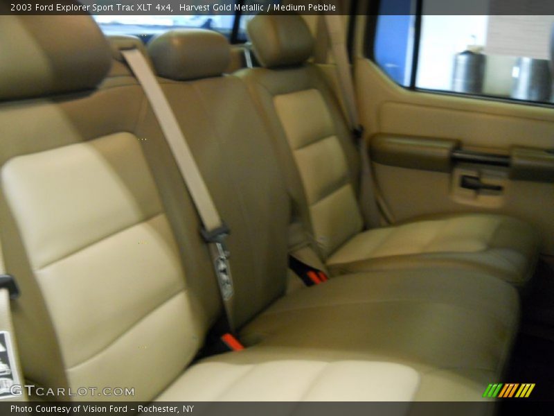 Harvest Gold Metallic / Medium Pebble 2003 Ford Explorer Sport Trac XLT 4x4