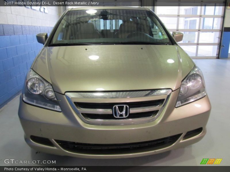 Desert Rock Metallic / Ivory 2007 Honda Odyssey EX-L