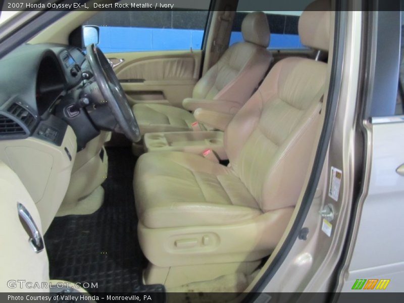 Desert Rock Metallic / Ivory 2007 Honda Odyssey EX-L