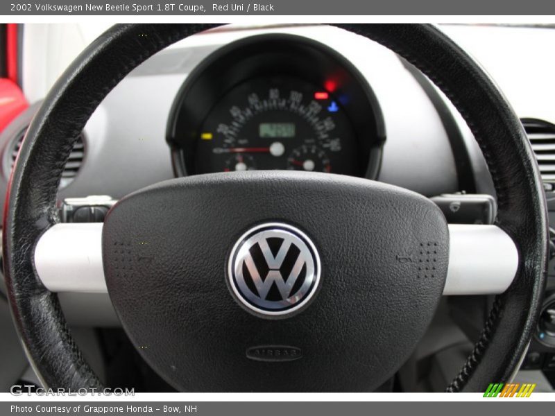 Red Uni / Black 2002 Volkswagen New Beetle Sport 1.8T Coupe