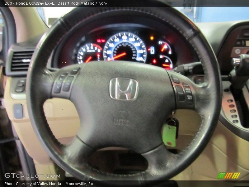 Desert Rock Metallic / Ivory 2007 Honda Odyssey EX-L