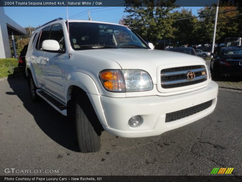 Natural White / Oak 2004 Toyota Sequoia Limited 4x4