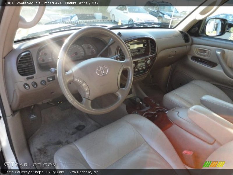 Natural White / Oak 2004 Toyota Sequoia Limited 4x4