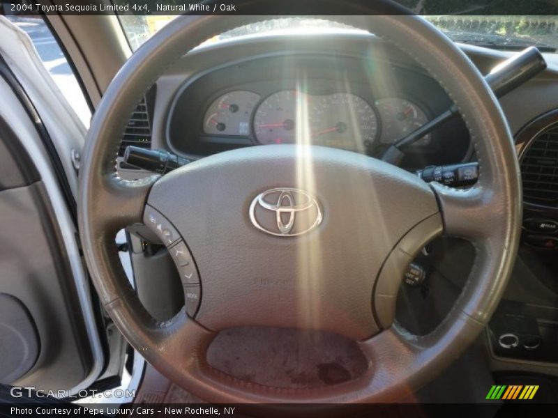 Natural White / Oak 2004 Toyota Sequoia Limited 4x4