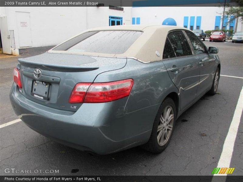 Aloe Green Metallic / Bisque 2009 Toyota Camry LE