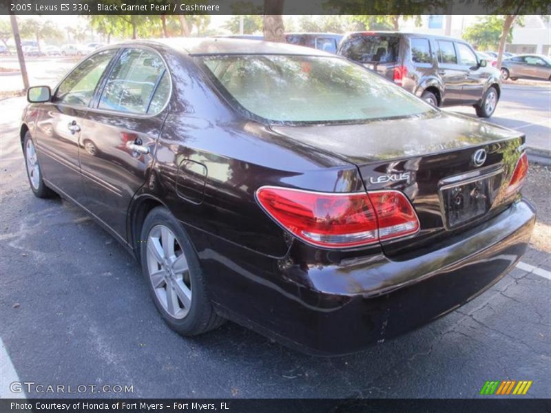 Black Garnet Pearl / Cashmere 2005 Lexus ES 330