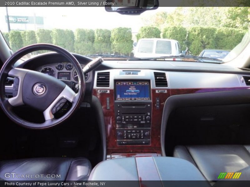 Silver Lining / Ebony 2010 Cadillac Escalade Premium AWD