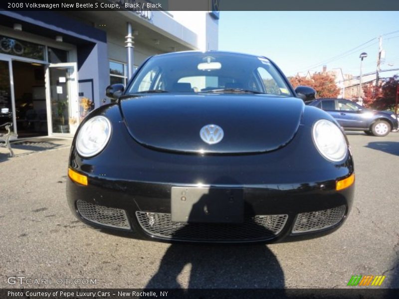 Black / Black 2008 Volkswagen New Beetle S Coupe