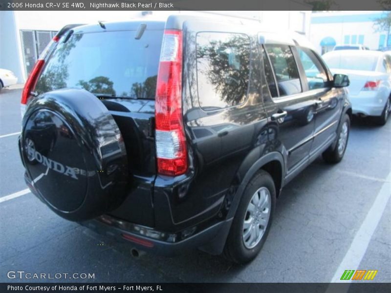 Nighthawk Black Pearl / Black 2006 Honda CR-V SE 4WD