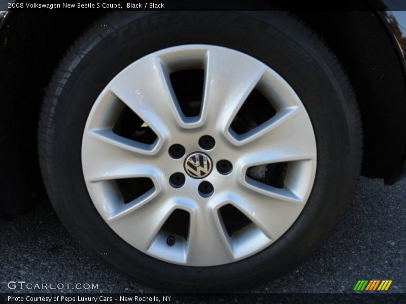 Black / Black 2008 Volkswagen New Beetle S Coupe
