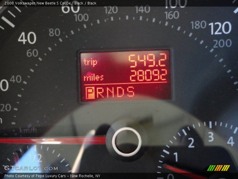 Black / Black 2008 Volkswagen New Beetle S Coupe