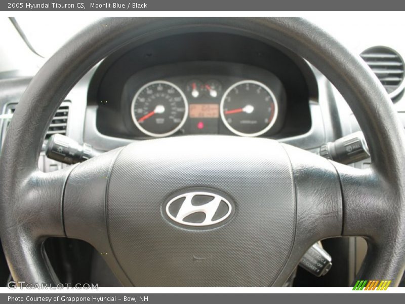 Moonlit Blue / Black 2005 Hyundai Tiburon GS