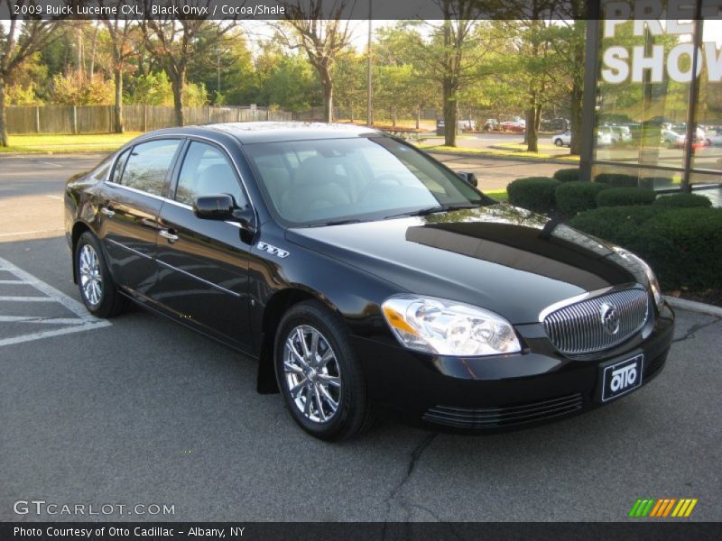 Black Onyx / Cocoa/Shale 2009 Buick Lucerne CXL