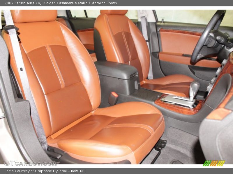  2007 Aura XR Morocco Brown Interior