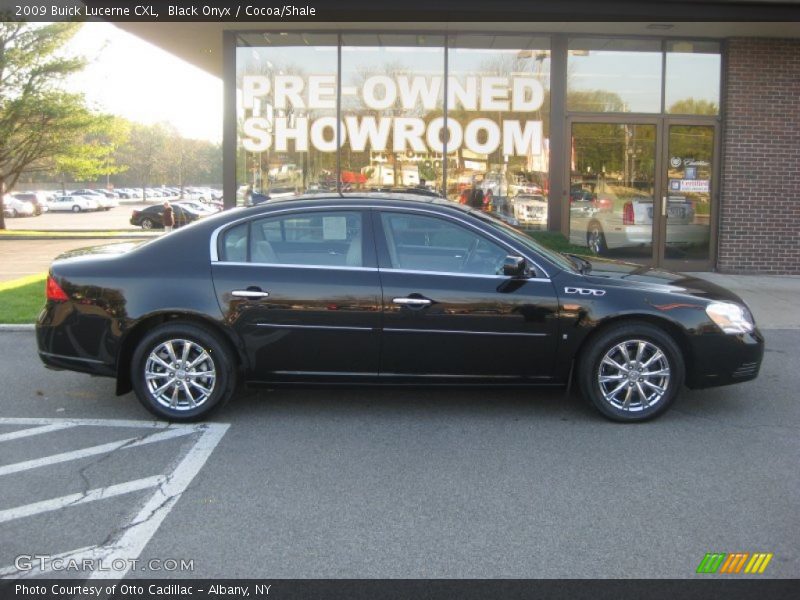Black Onyx / Cocoa/Shale 2009 Buick Lucerne CXL