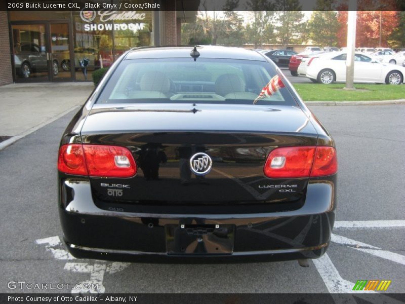 Black Onyx / Cocoa/Shale 2009 Buick Lucerne CXL