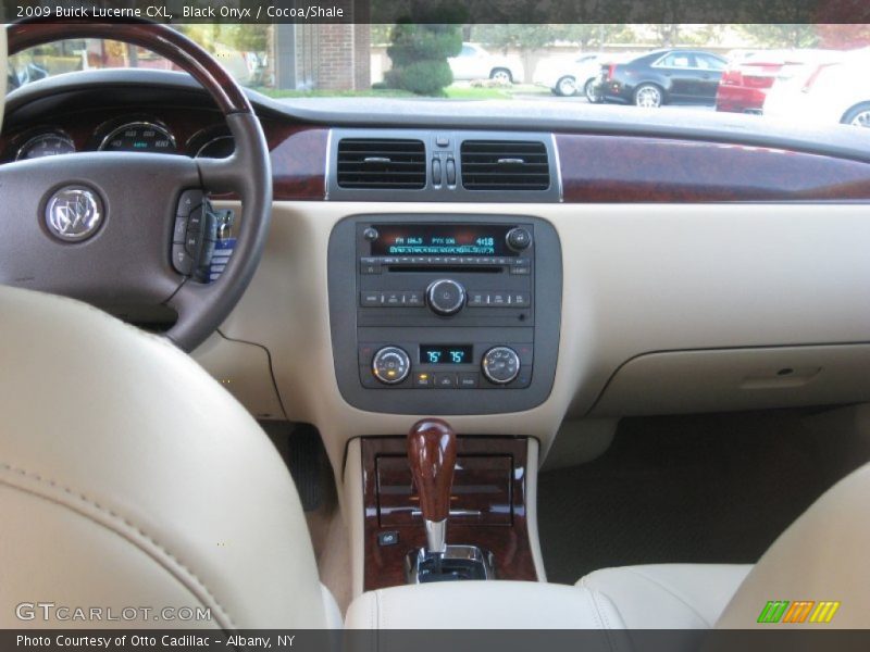 Black Onyx / Cocoa/Shale 2009 Buick Lucerne CXL