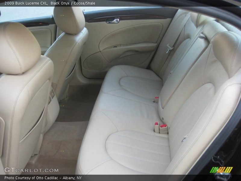 Black Onyx / Cocoa/Shale 2009 Buick Lucerne CXL