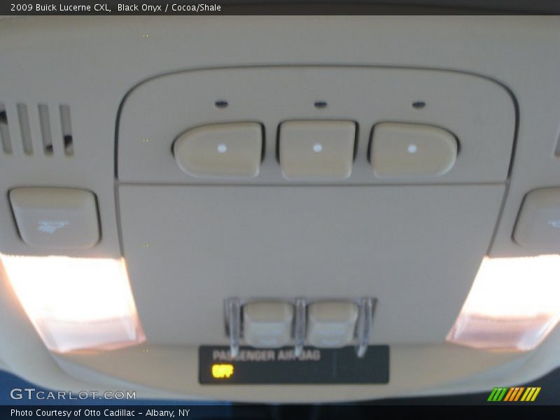 Black Onyx / Cocoa/Shale 2009 Buick Lucerne CXL