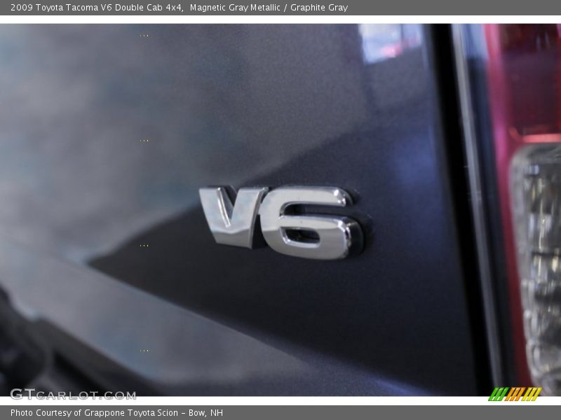 Magnetic Gray Metallic / Graphite Gray 2009 Toyota Tacoma V6 Double Cab 4x4