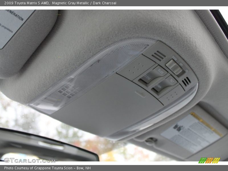 Magnetic Gray Metallic / Dark Charcoal 2009 Toyota Matrix S AWD