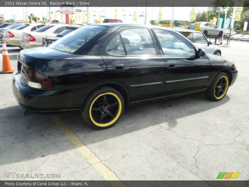 Blackout Black / Stone 2001 Nissan Sentra XE
