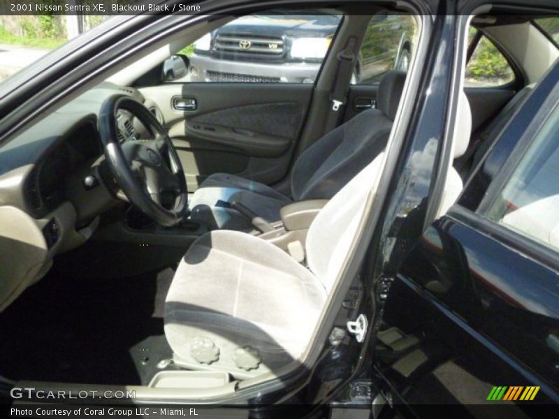 Blackout Black / Stone 2001 Nissan Sentra XE