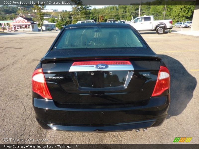 Black / Charcoal Black 2012 Ford Fusion SEL