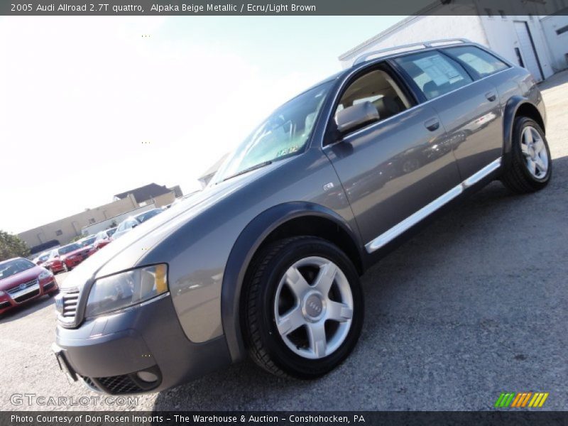 Alpaka Beige Metallic / Ecru/Light Brown 2005 Audi Allroad 2.7T quattro